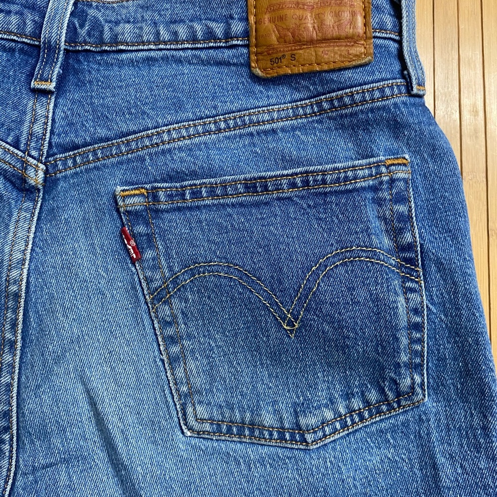 Levi's 501 Jeans shorts Blue